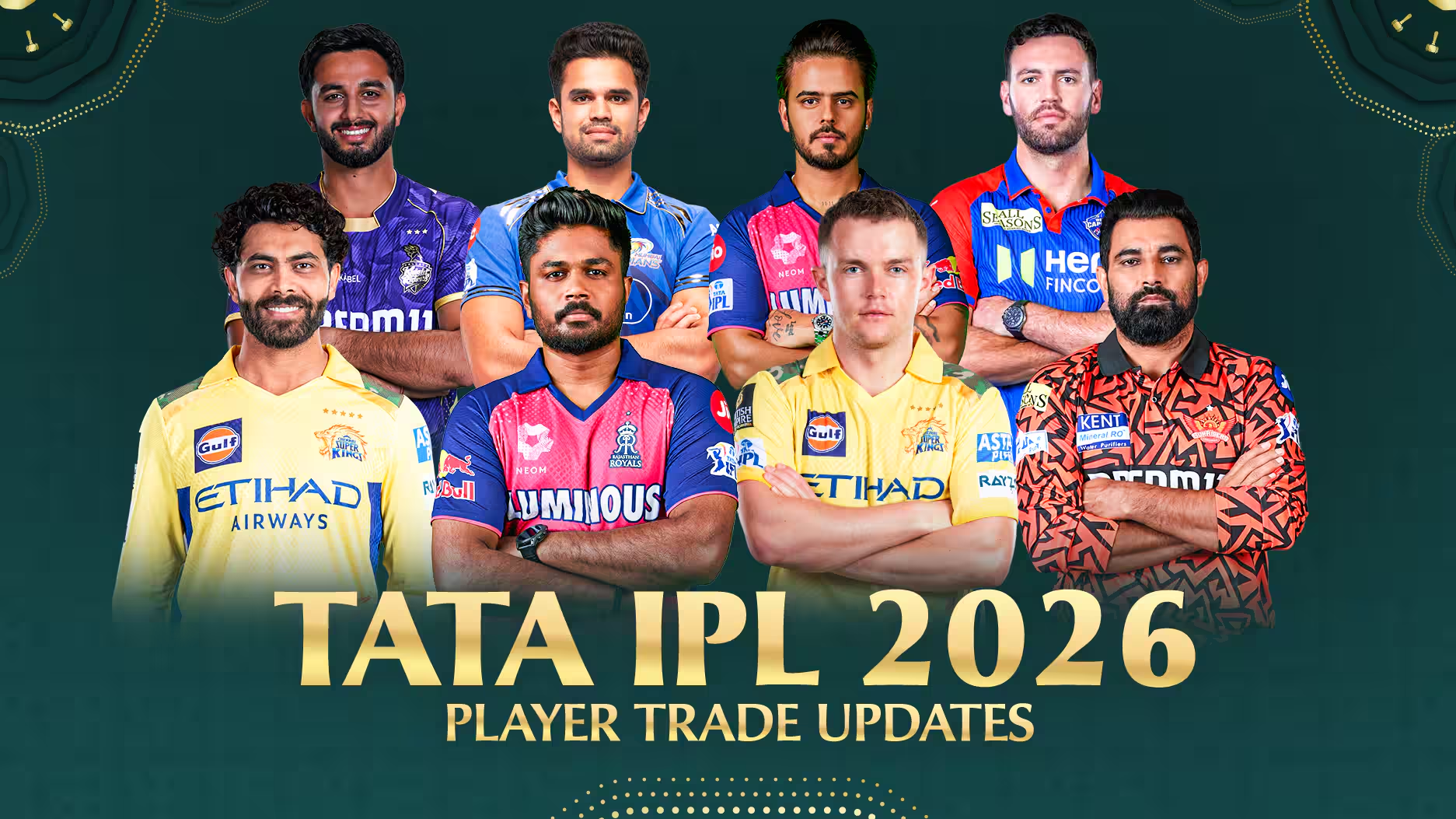 IPL 2026 all teams and captains - Strike77